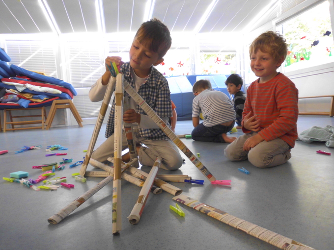 Spielende Kinder